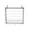 Household Essentials Metal Expandable Over the Door Drying Rack